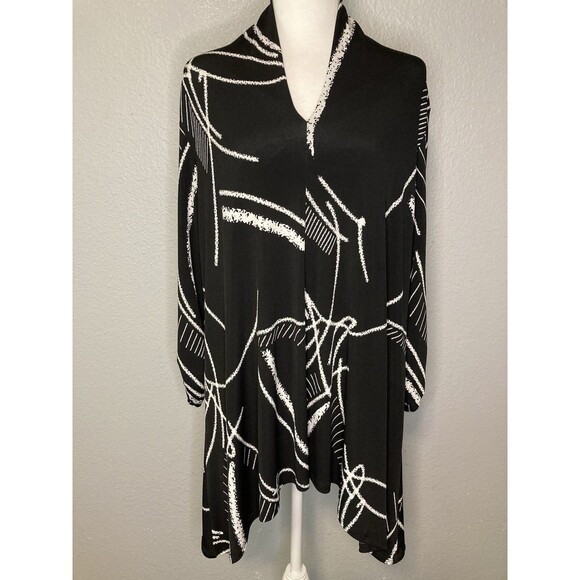 Clara Sun Woo Top Womens L Tunic - Picture 1 of 8